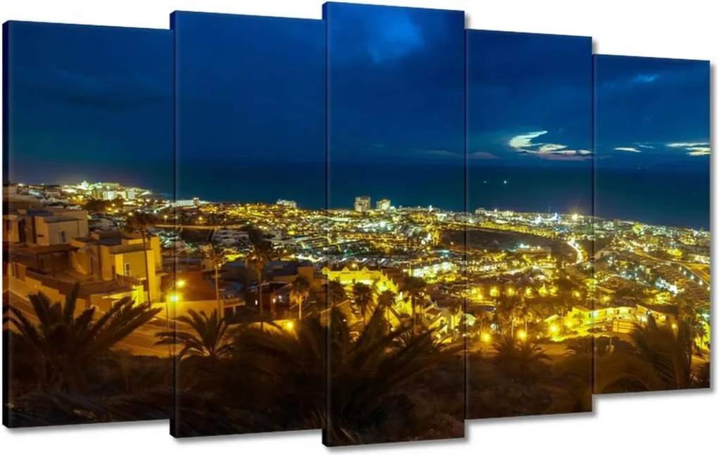 Festmények 100x60 Éjszakai tájkép