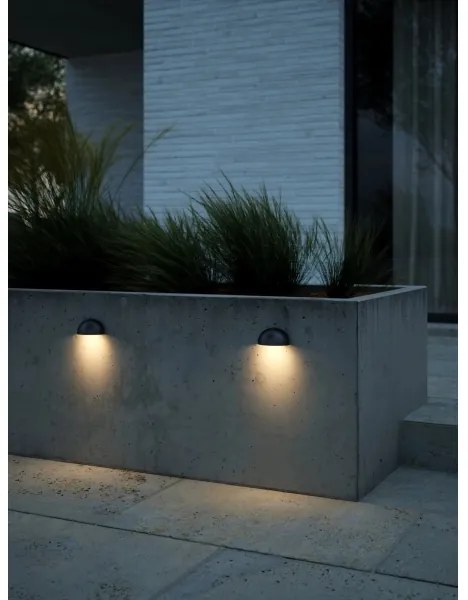 Nordlux - Kültéri fali lámpa SCORPIUS 1xE14/15W/230V IP44 fekete