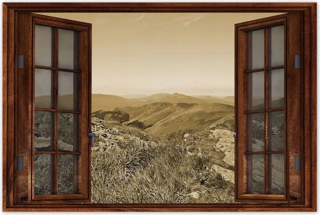 Poszterek 90x60 Bieszczadzki tájkép