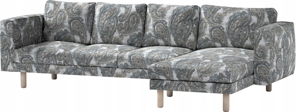 Norsborg 4 személyes kanapé huzat Ikea székkel, zöld