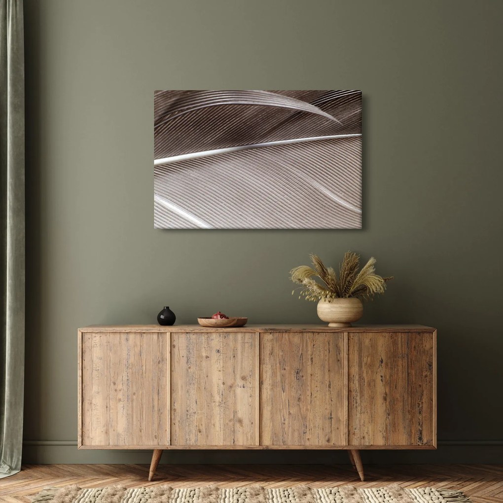 Absztrakt kép szálak (90x60 cm)