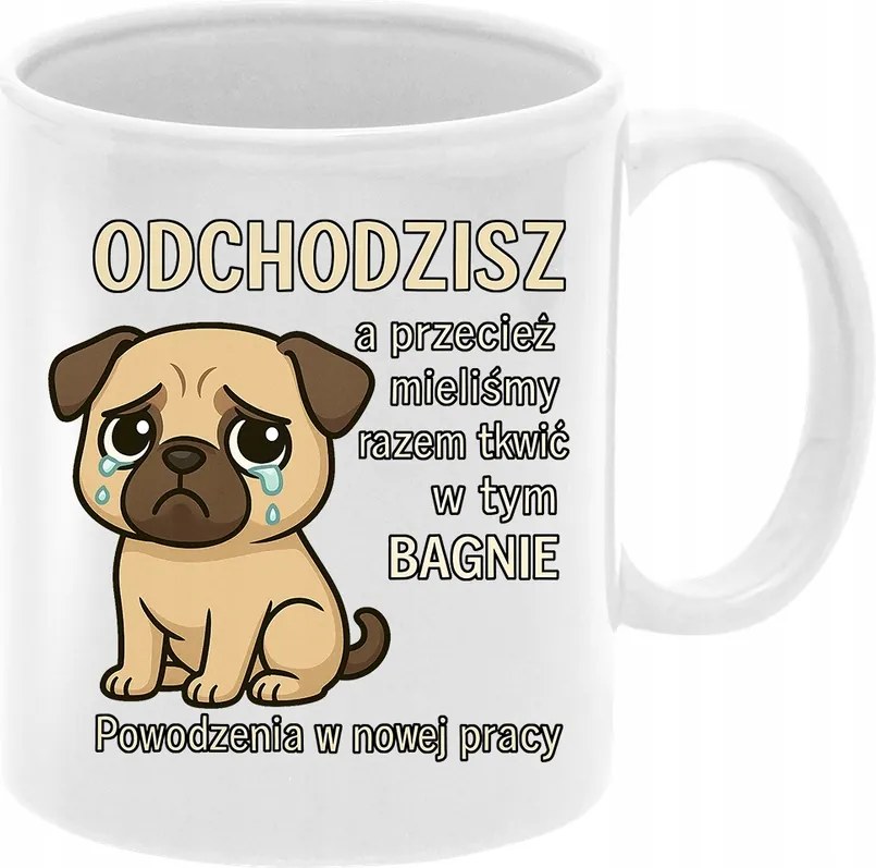 Búcsú bögre Kolléga alkalmazottjának 3 Fehér 330ml