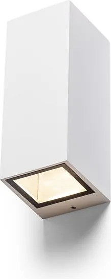 RENDL DESMOND II fali lámpa fehér 230V LED GU10 2x8W IP44