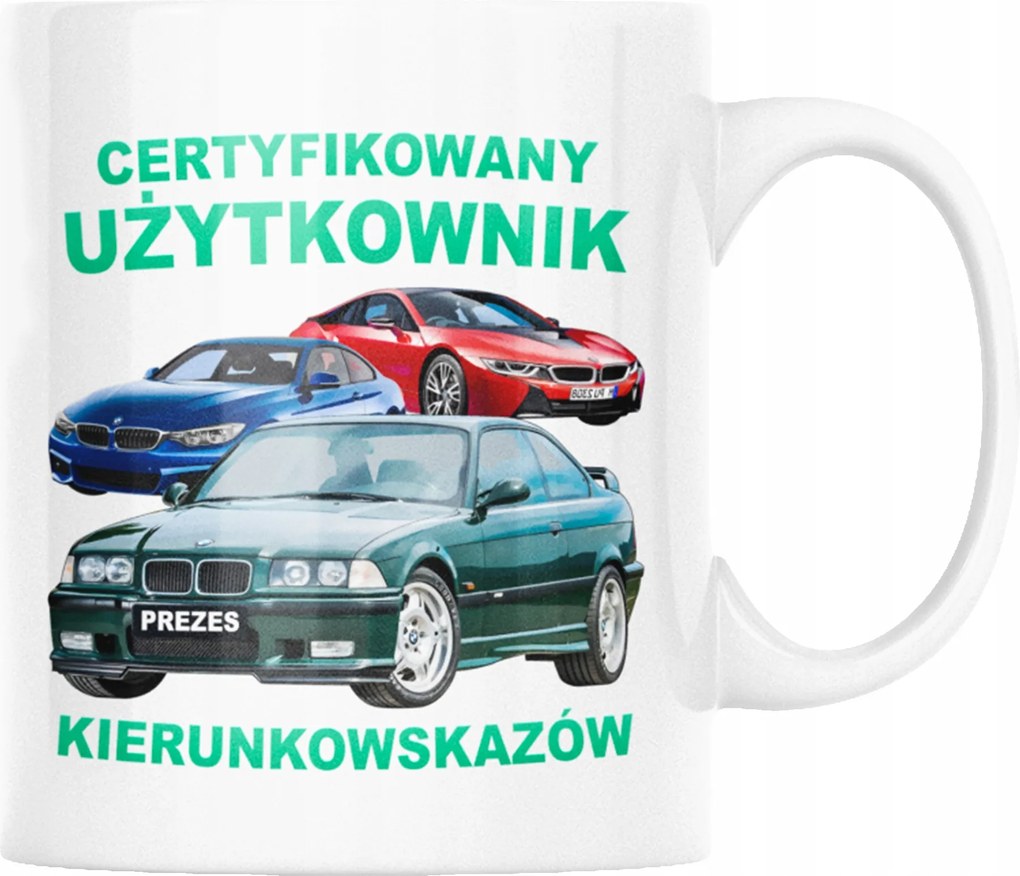 Bmw Minősített Irányjelző Felhasználó Bögre Születésnapi Ajándék 330ml