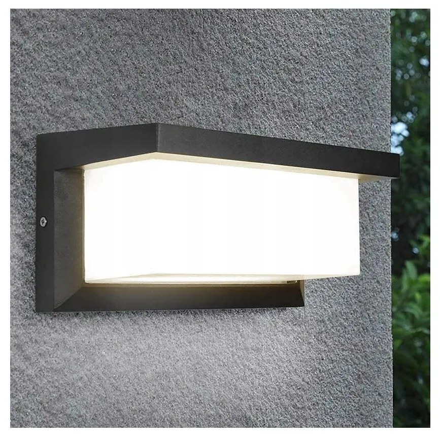 Kültéri fali lámpa NEELY 1xE27/60W/230V IP54 antracit