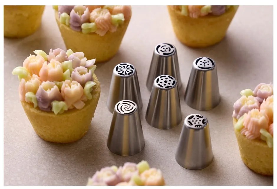 Habzsákvég, tartozékok száma 7 db Flower – Blomsterbergs