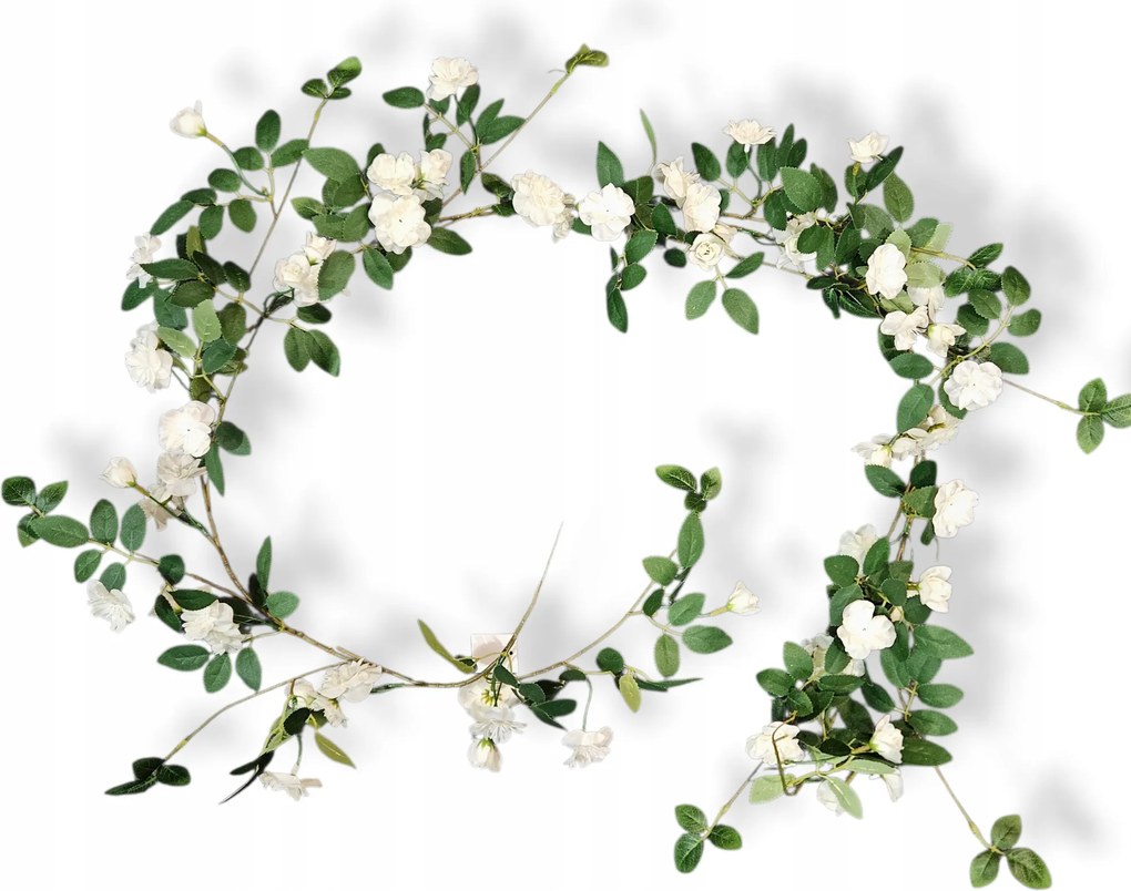 Virágfüzér művirág lakásdekoráció Rózsa nád Hosszú 165 CM