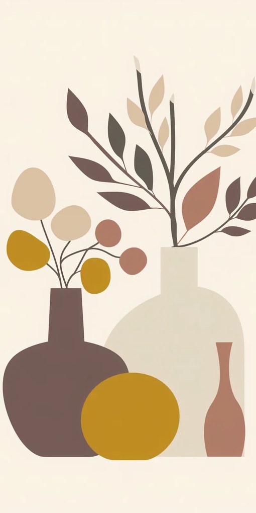 Poszter 50x100cm Tompított Naturmort