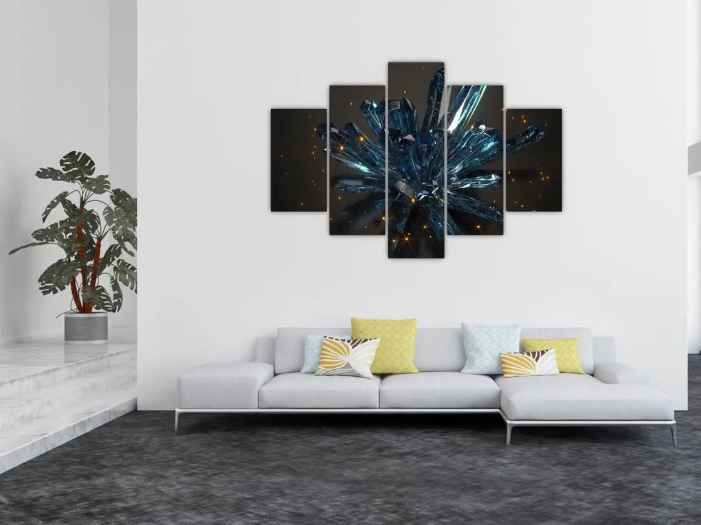 Kristály kép (150x105 cm)