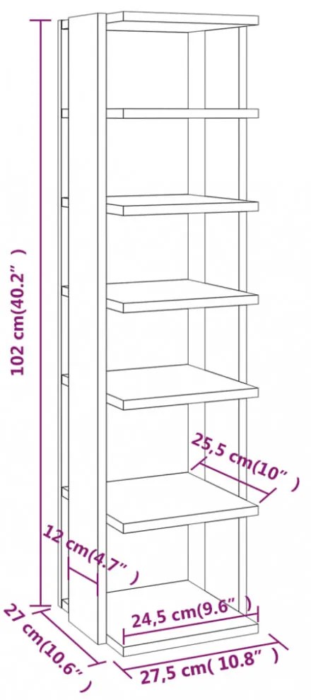 2 db magasfényű fehér cipősszekrény 27,5 x 27 x 102 cm
