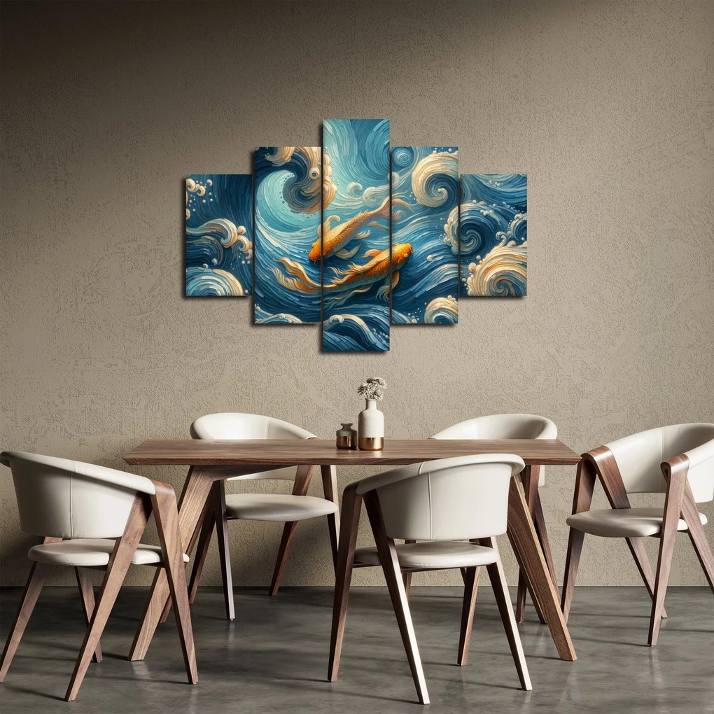 Kép - Aranyhalak (150x105 cm)