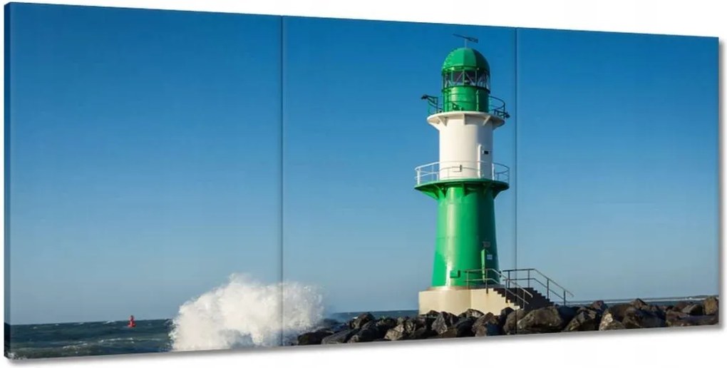 Festmények 210x100 Világítótorony Tenger