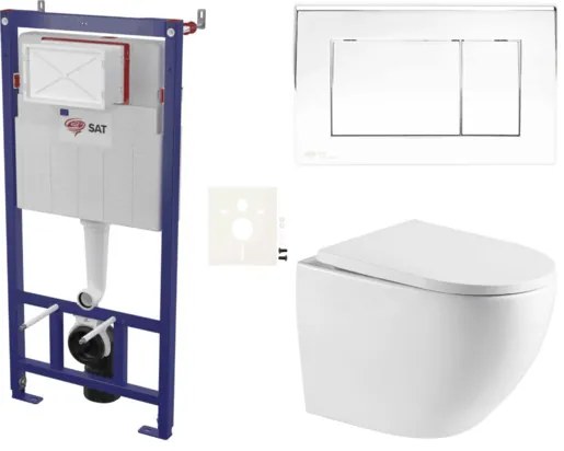 Fali WC szett SAT előtétfalas szereléshez SIKOSSREX6721K