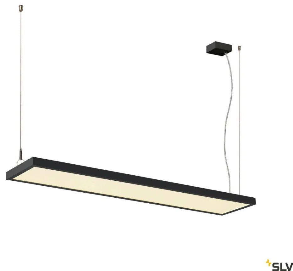 SLV 1007468 WORKLIGHT Modern Led Függesztett Lámpa Fekete LED IP20