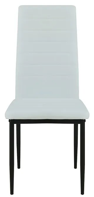 Mezza 4+1 étkező garnitúra fehér-fekete