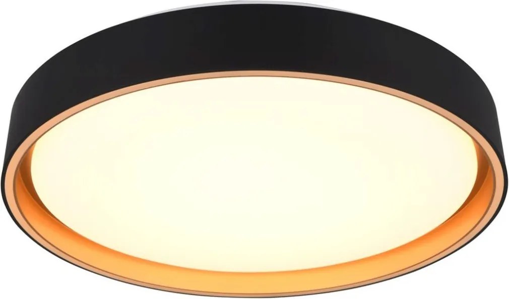 TRIO R64391080 FELIS Ufo Lámpa Fekete, Arany LED IP20