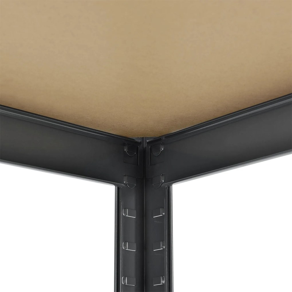 Juskys Polc 200x100x60 cm - szürke