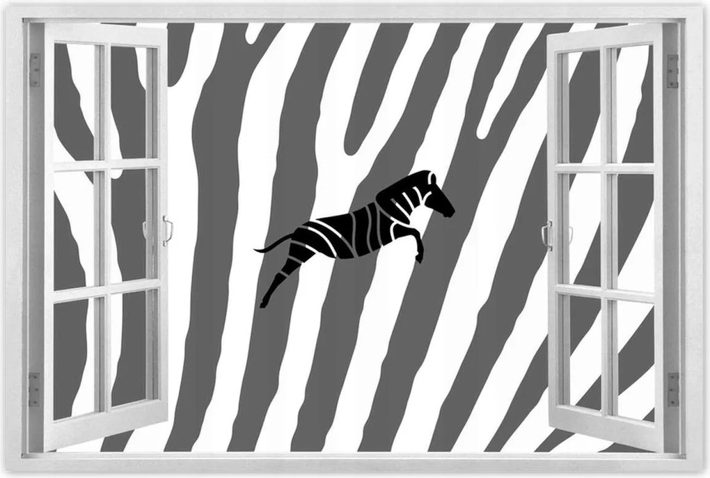 Poszterek 60x40 Zebra csíkos