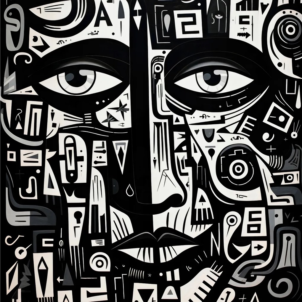 Poszter 90x90cm Gondolatok labirintusa