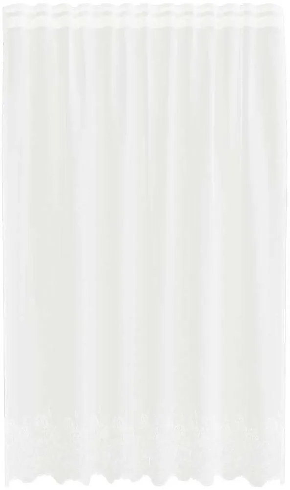 Függönyök függönyökkel Fehér Poliészter