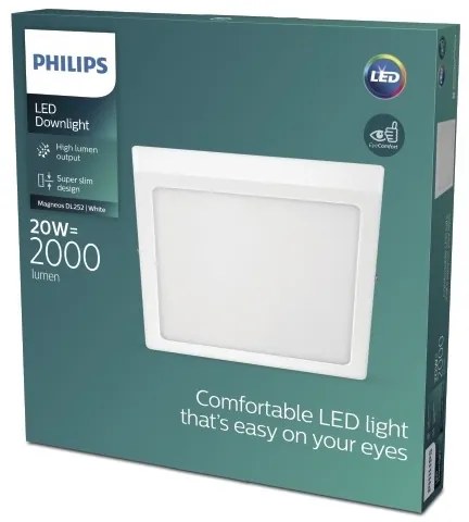 Philips - LED Mennyezeti lámpa MAGNEOS LED/20W/230V 2700K fehér