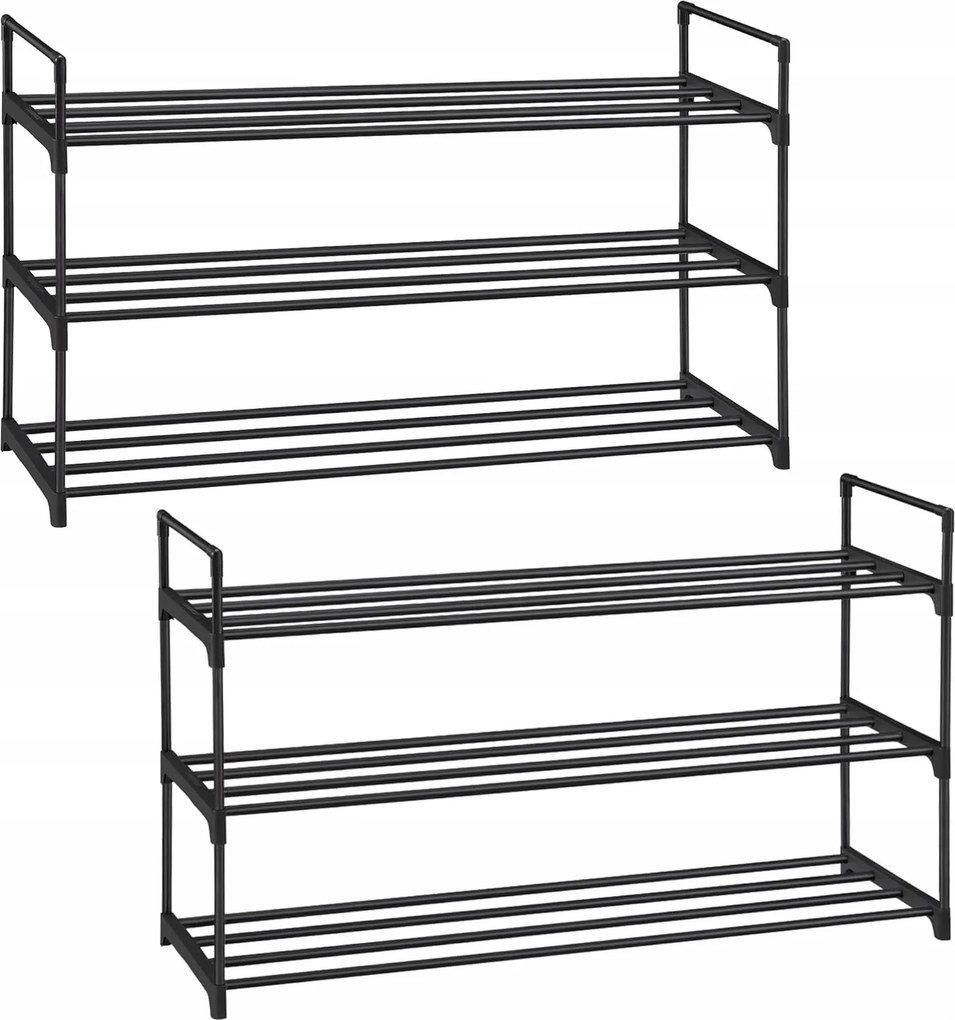 Cipősszekrény Songmics 92X54X30CM Fekete