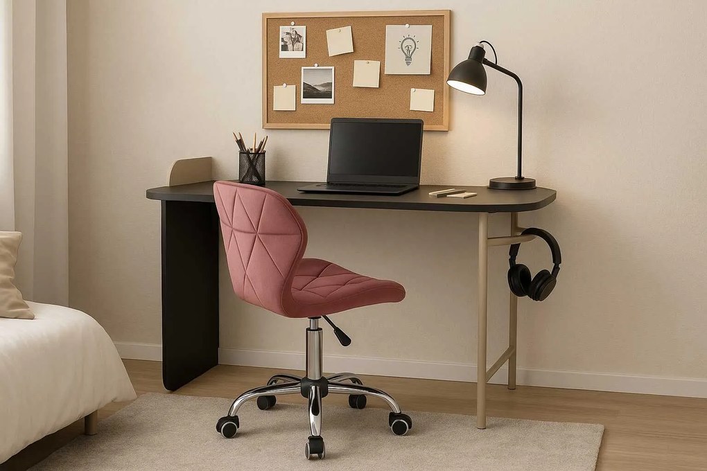 AKCIÓ Fekete íróasztal ELANO II. osztály