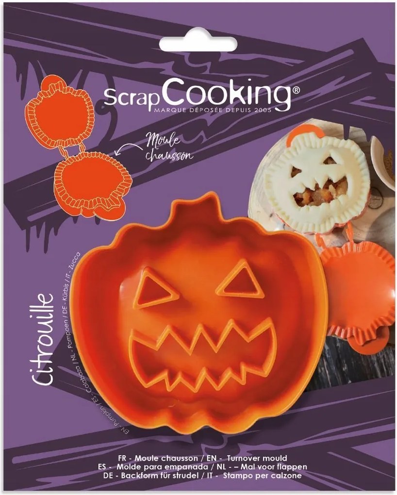 Snack keksz lyukasztó Forma Halloween ScrapCookin Sütőtök