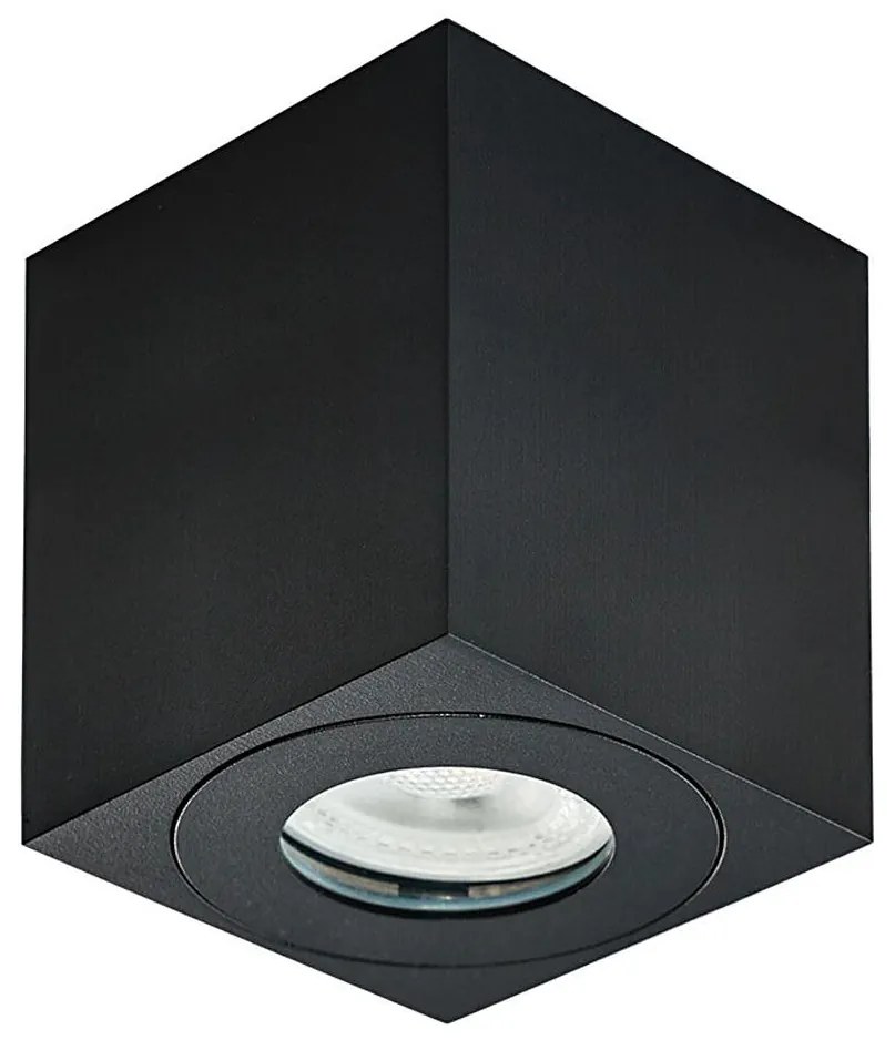 Emithor 48623 - Fürdőszobai spotlámpa ALUX 1xGU10/35W/230V IP44 fekete