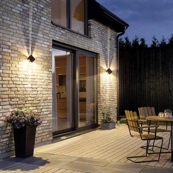 Immax 08487L - LED napelemes fali lámpa szenzorral LED/2W/5V IP54