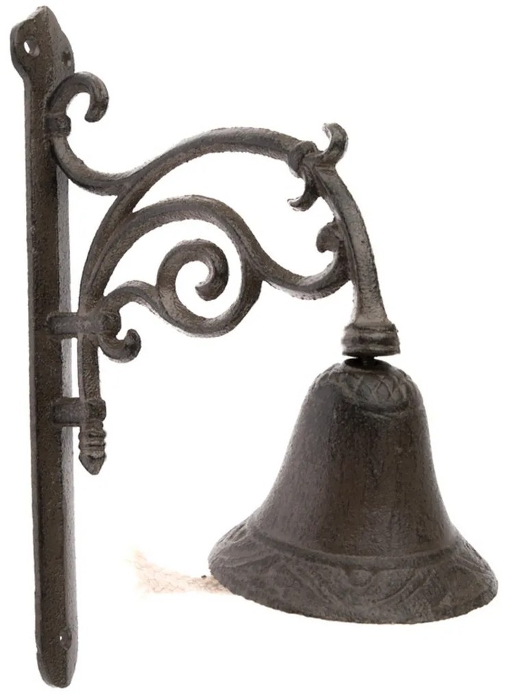 Öntött vas harang Paz, 25,5 x 20,5 x 10 cm