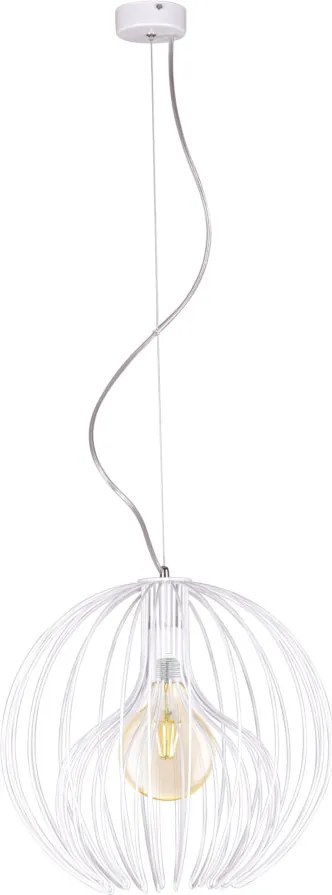 KAJA K-3405 BIAŁY TORI Fehér Színű Függeszték 1xE27 15W IP20