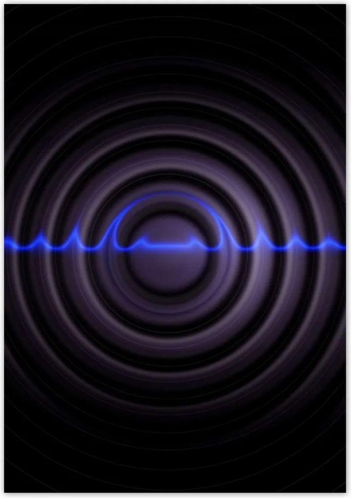 Poszterek 70x100 Zenés hullám