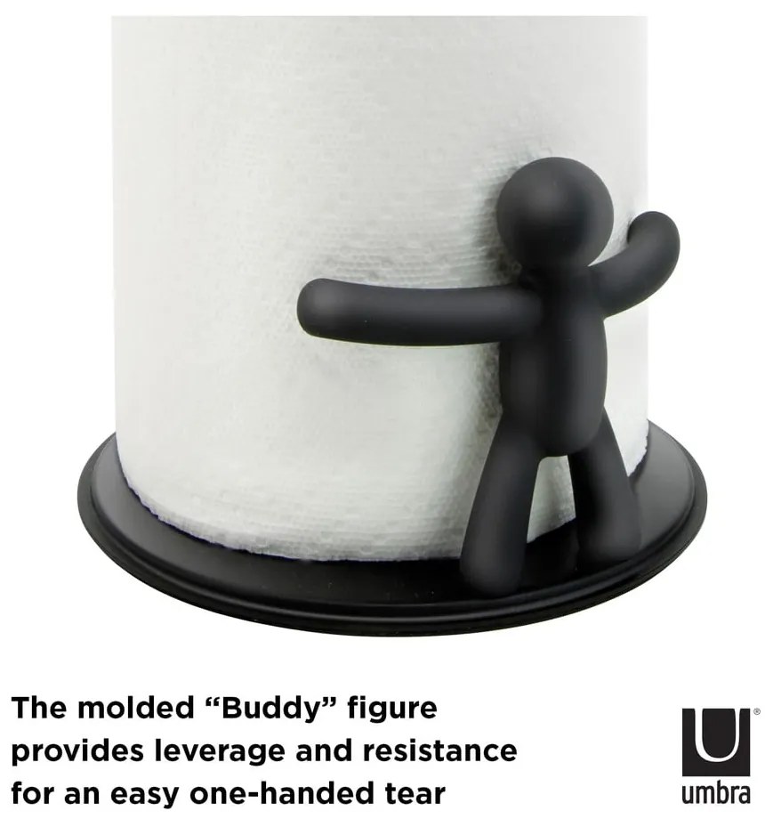 Acél papírtörlő tartó ø 19 cm Buddy – Umbra