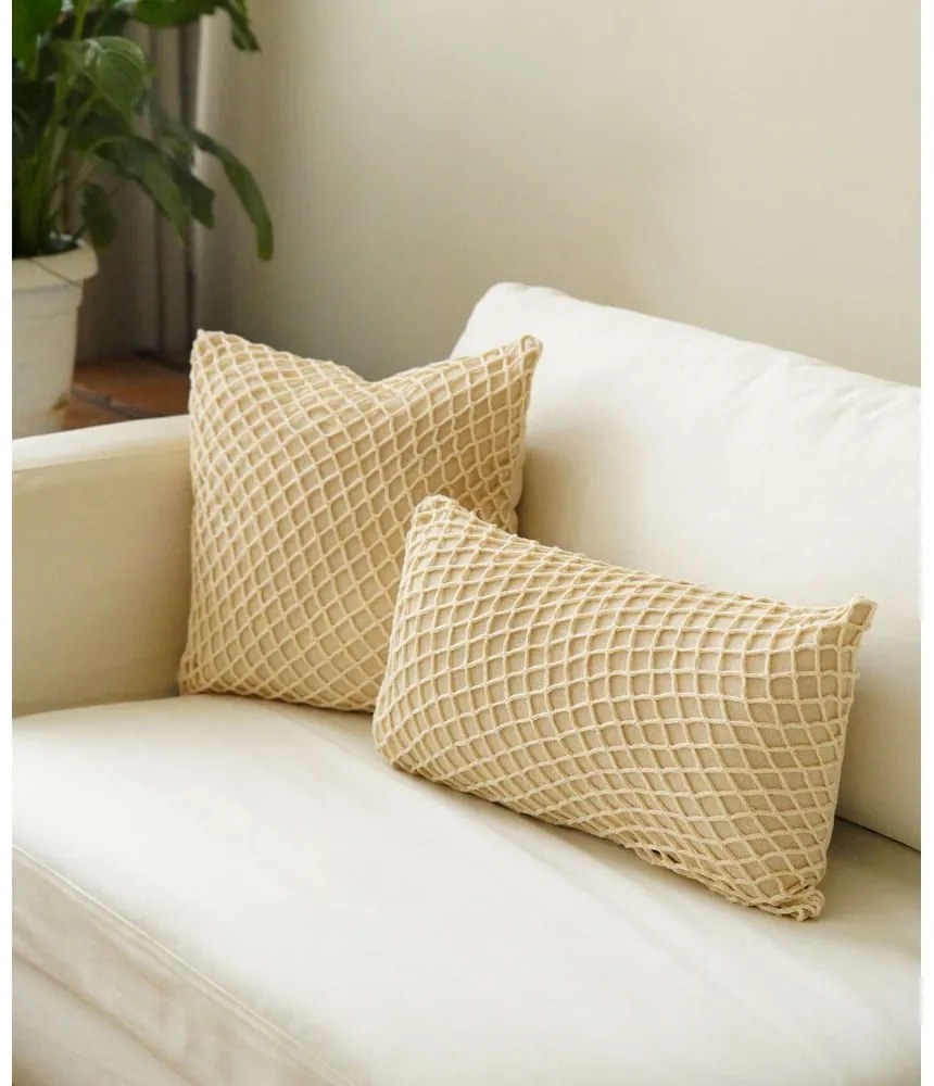 Pamut párnahuzat 30x50 cm Net – Mioli Decor