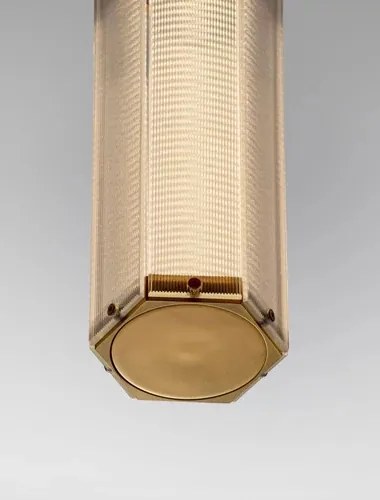 NOVA LUCE 9333213 ESSENZO antik réz LED függeszték lámpa – dimmelhető design világítás