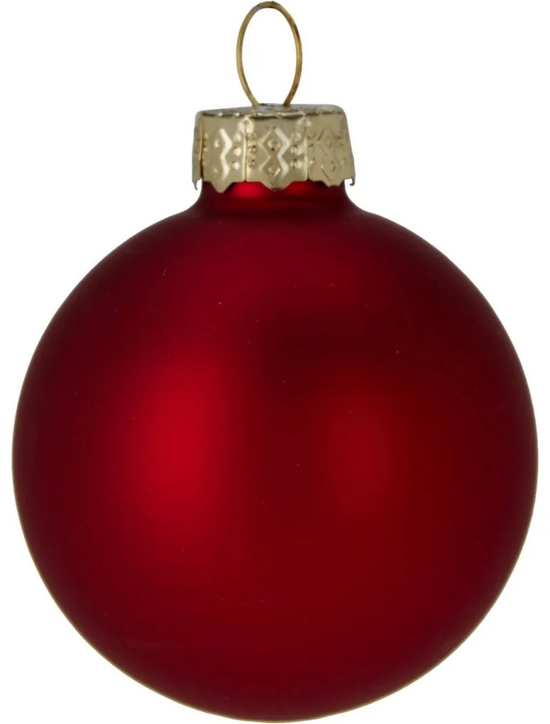 16 darabos karácsonyi díszkészlet Crystal Harmony,fekete, átmérő 3,5 cm, üveg, 3,5 cm átmérőjű