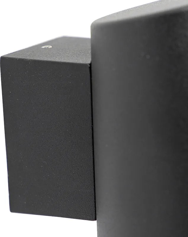 Modern kültéri fali lámpa fekete IP44 - Skittle