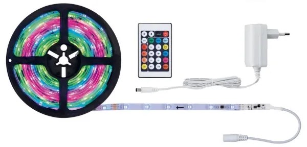 Paulmann 70513 - LED RGB/10W Dimmelhető szalag SIMPLED 5m 230V + távirányító