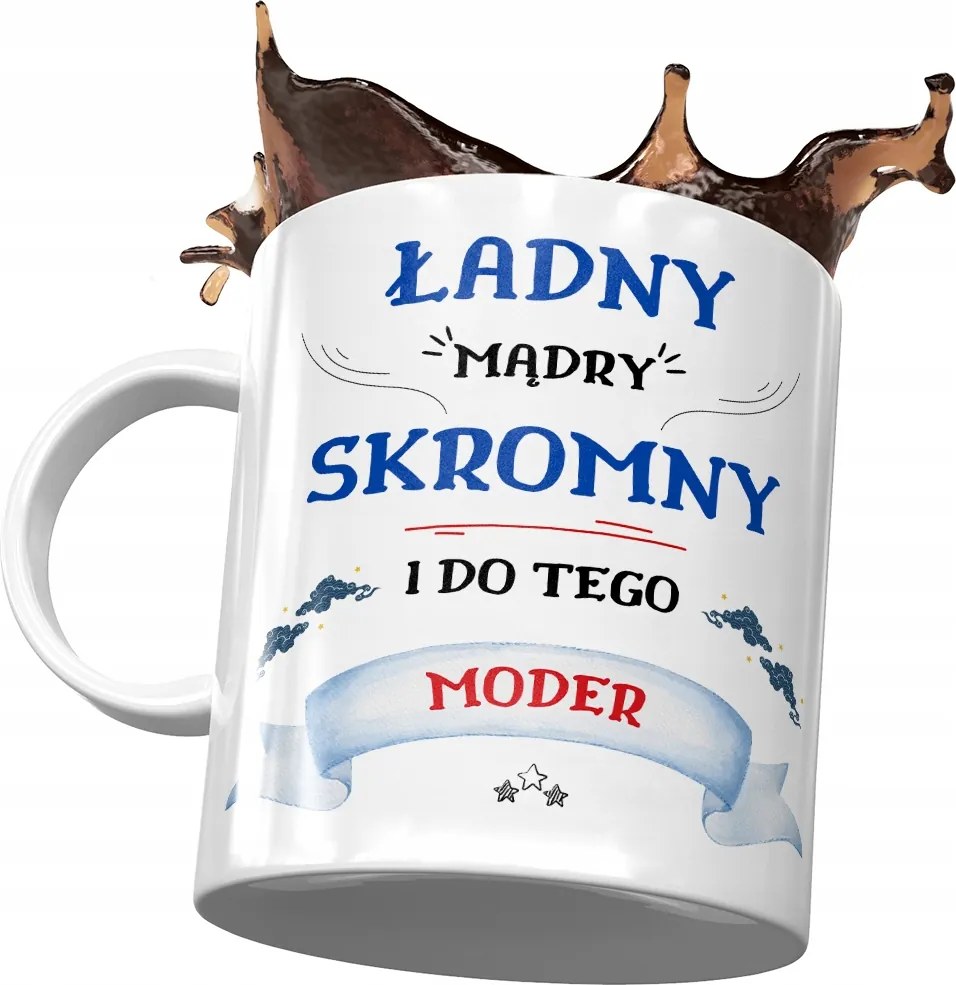 Moder bögre Szép Szerény Okos Moder Nyomtatott Fotóval