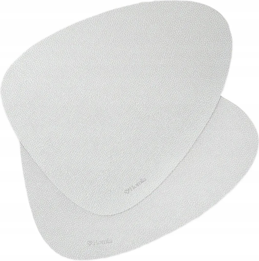 Femelo asztali szőnyeg, ezüst, 2 db-os szett 38 cm Homla
