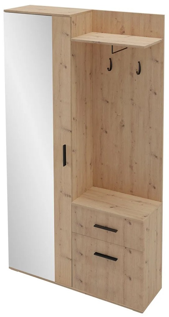 Előszoba Cless (artisan tölgy) (tükörrel). 1104706