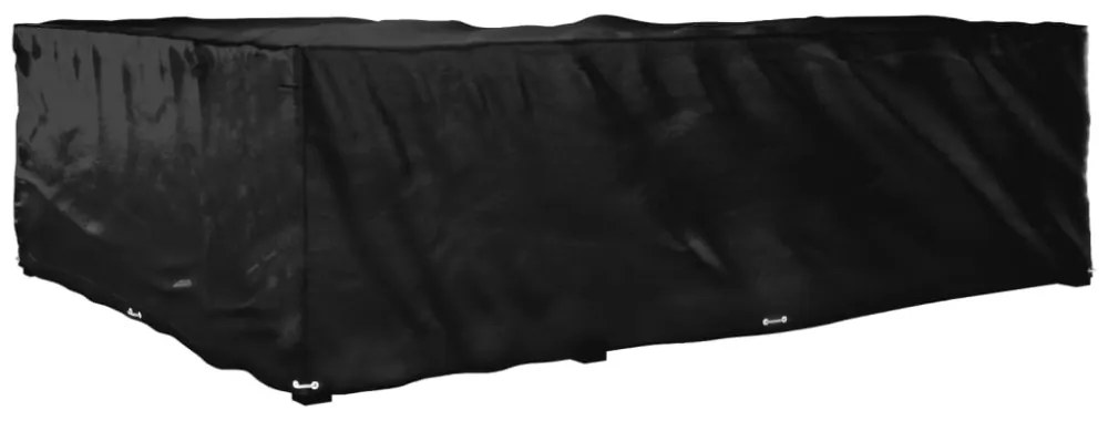 L-alakú kerti bútorhuzat 16 fűzőlyukkal 260 x 210 x 80 cm