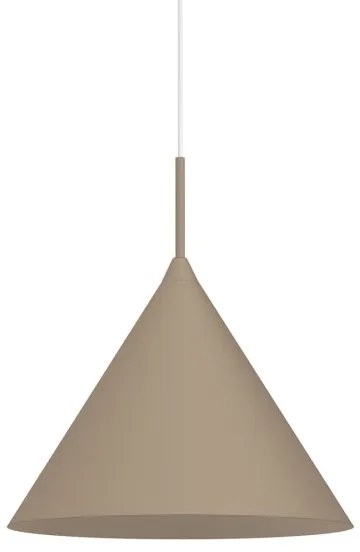 CAPITAL kábeles csillár 1xGX53/15W/230V, átmérő 32 cm, taupe