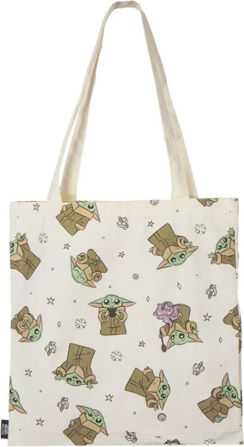 Star Wars The Mandalorian Yoda shopping bag, bevásárlótáska 40 cm