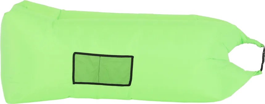 Felfújható babzsák/lazy bag, zöld, LEBAG