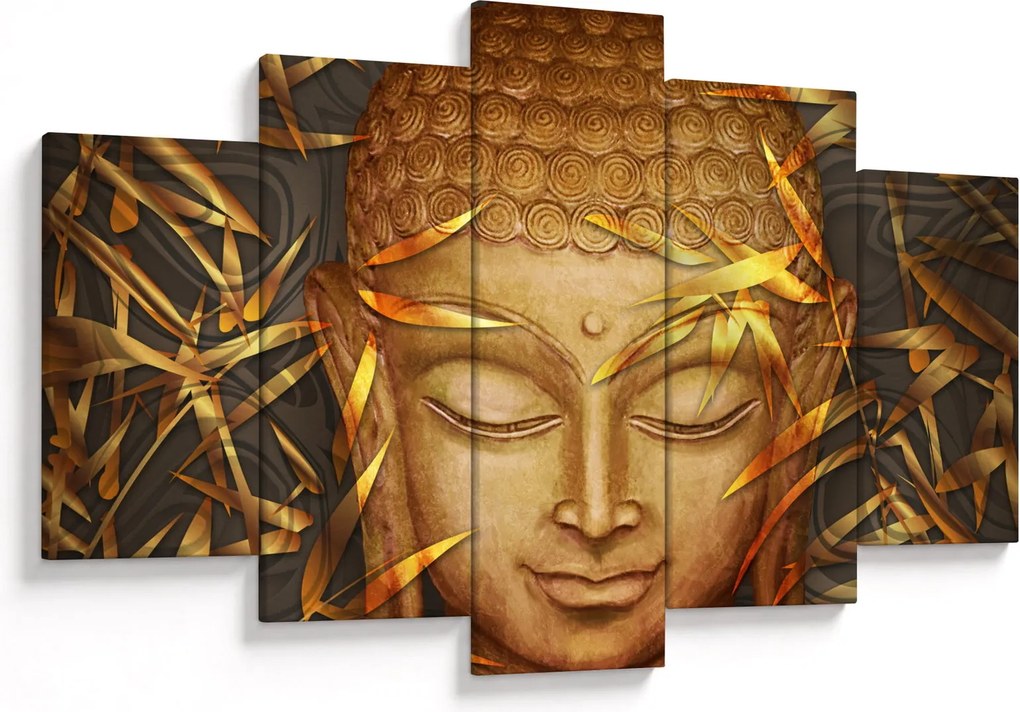 Kép - arany Buddha (150x105 cm)