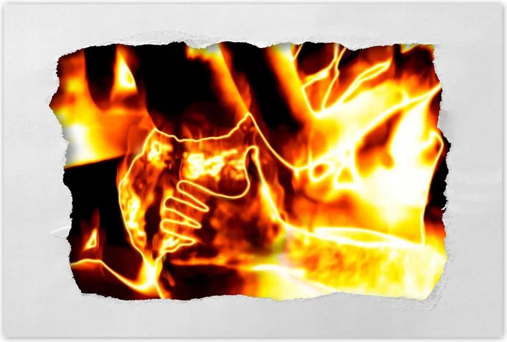 Poszterek 120x80 Lángoló szerelem Love