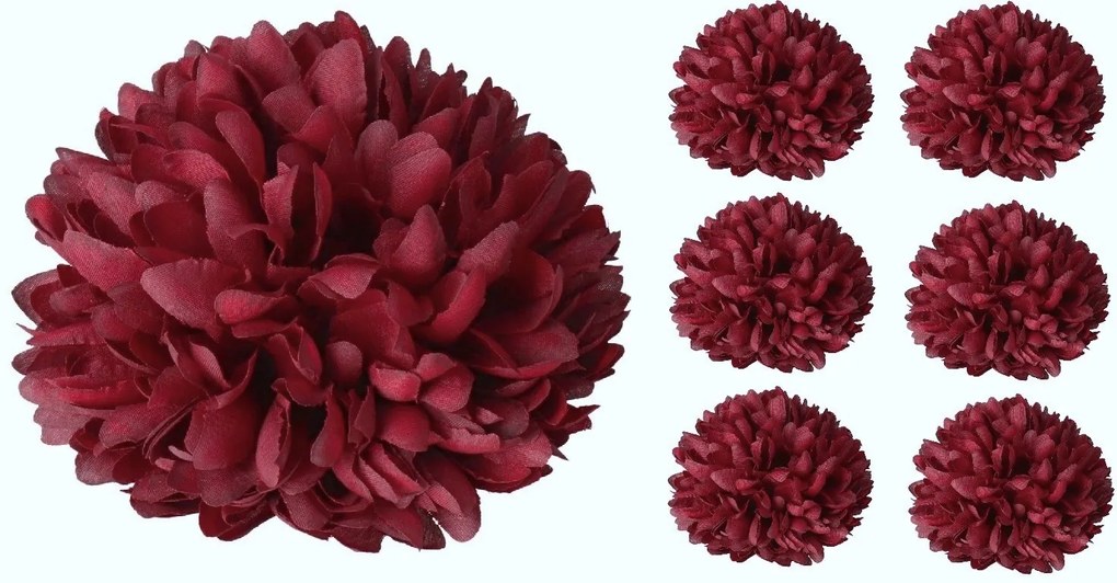 Krizantém Fej Művirág 10DB 12CM