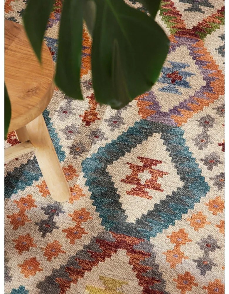 Kétoldalas kézi szövésű gyapjú szőnyeg 160x230 cm Kamal Oasis – Nouristan